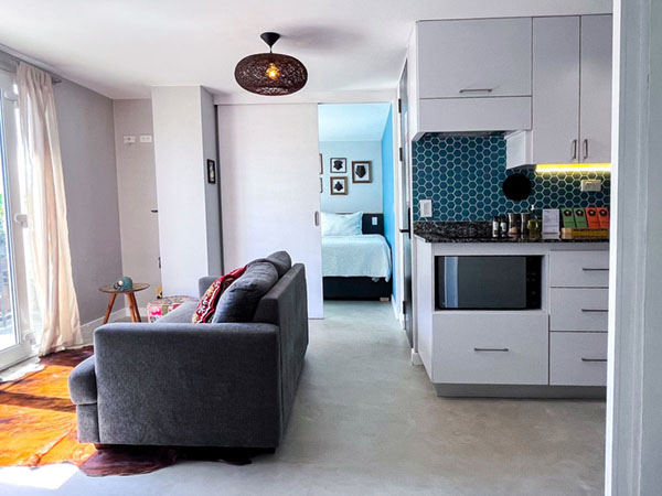 Living Room Apartment 201